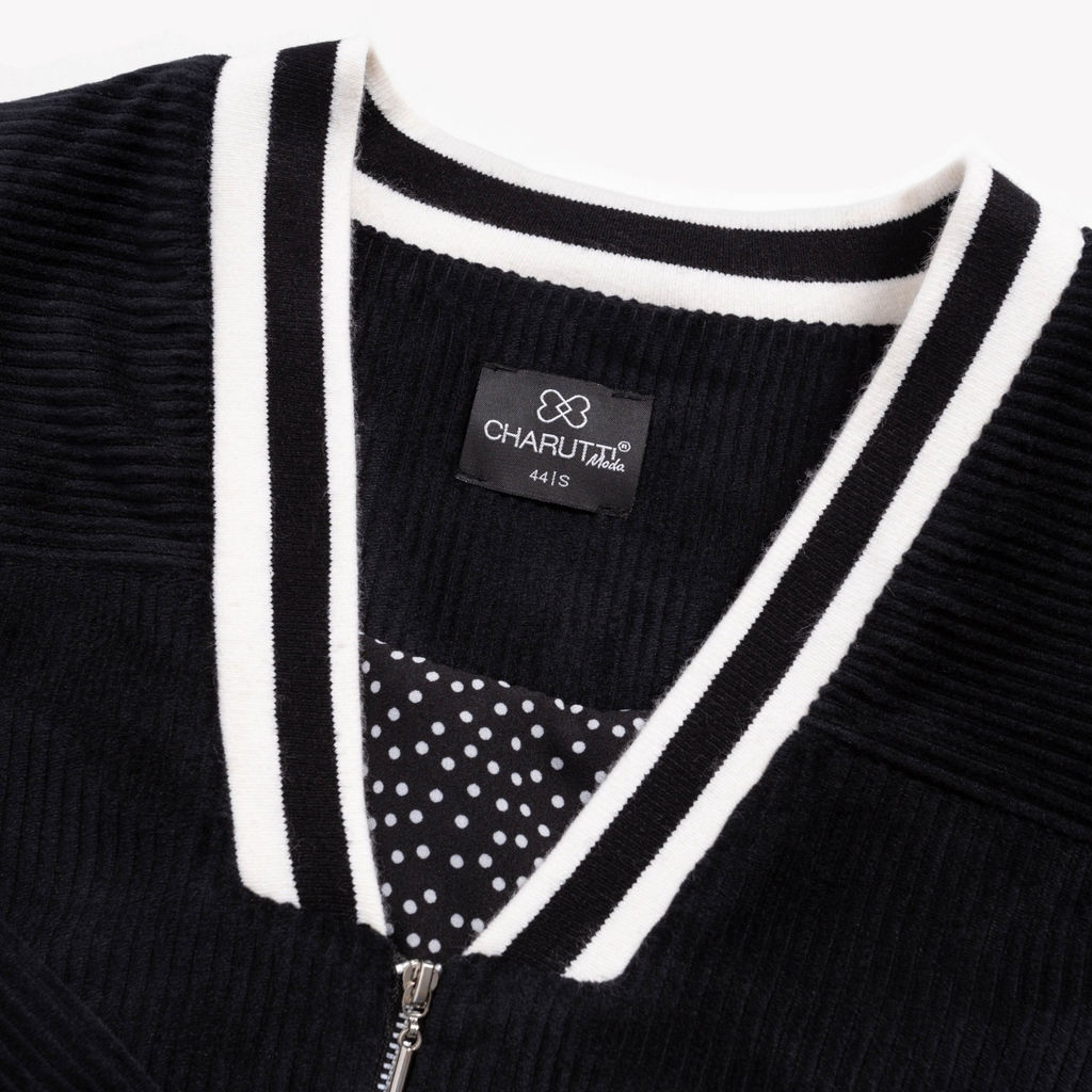 Бомбер из вельвета на подкладе, Модная стратегия - Charutti фото 10