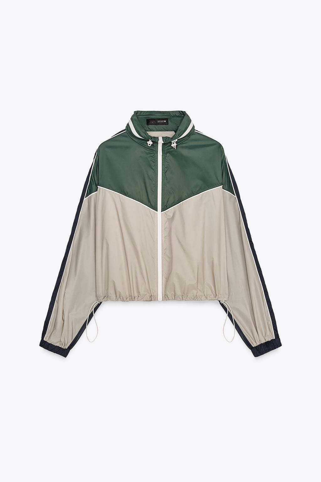 COLOUR BLOCK SHORT JACKET - Zara фото 4