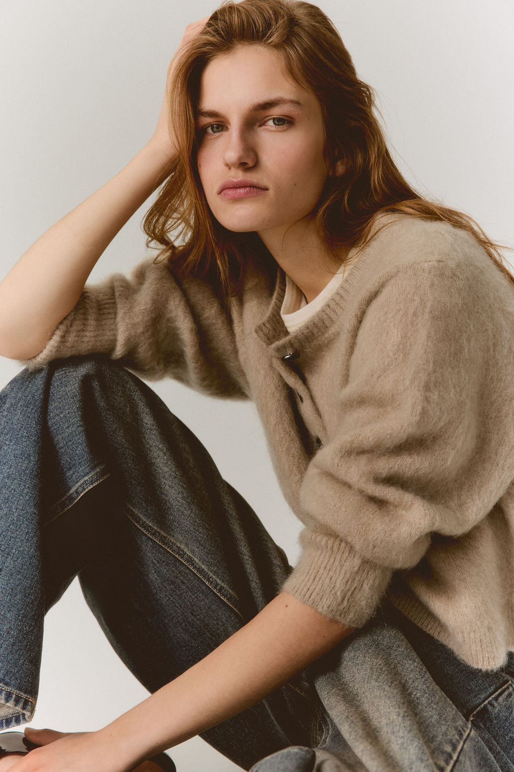 C?rdigan en mezcla de mohair - H&m фото 4