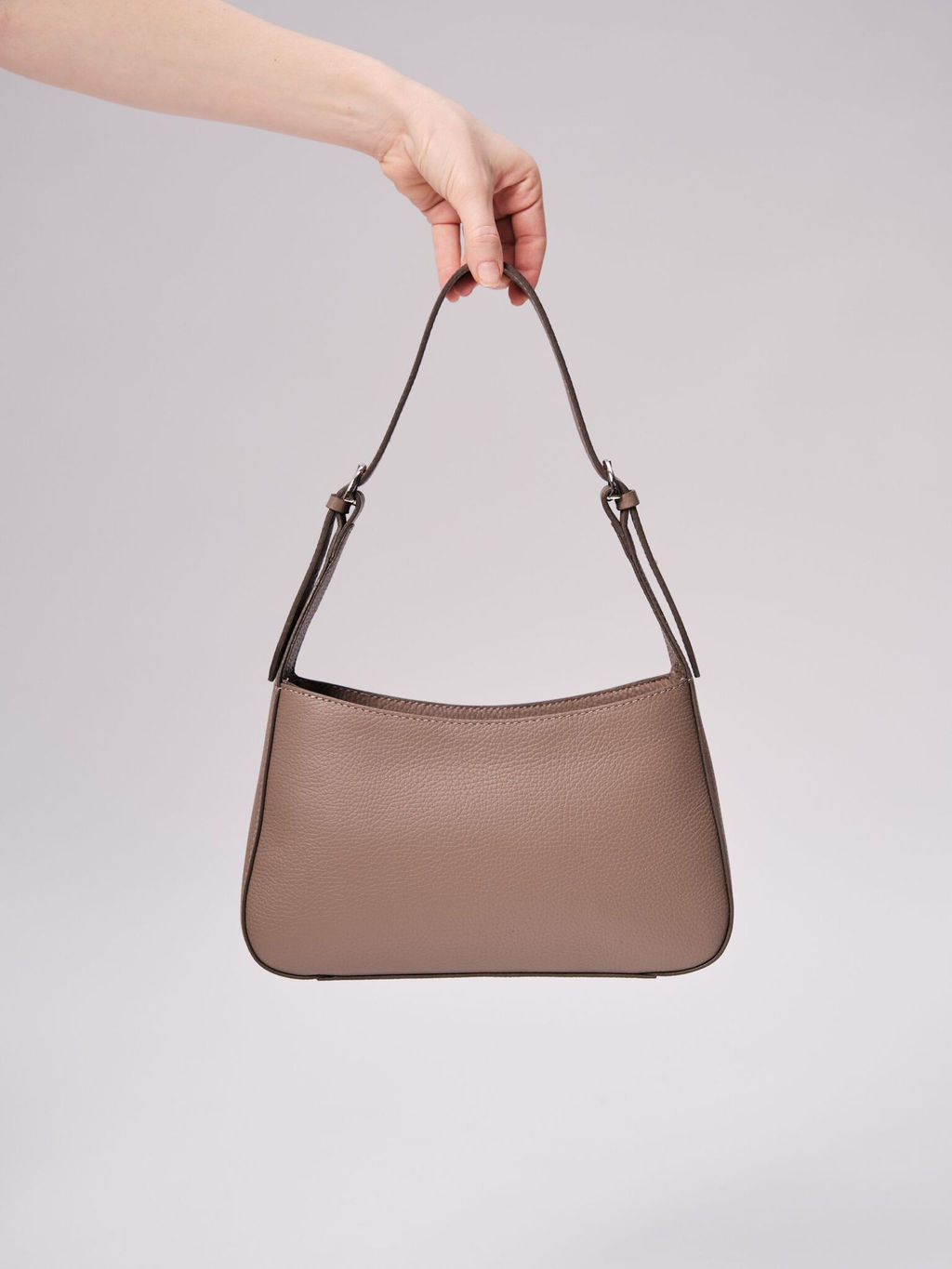 Сумка багет Deboro 31046 таупе