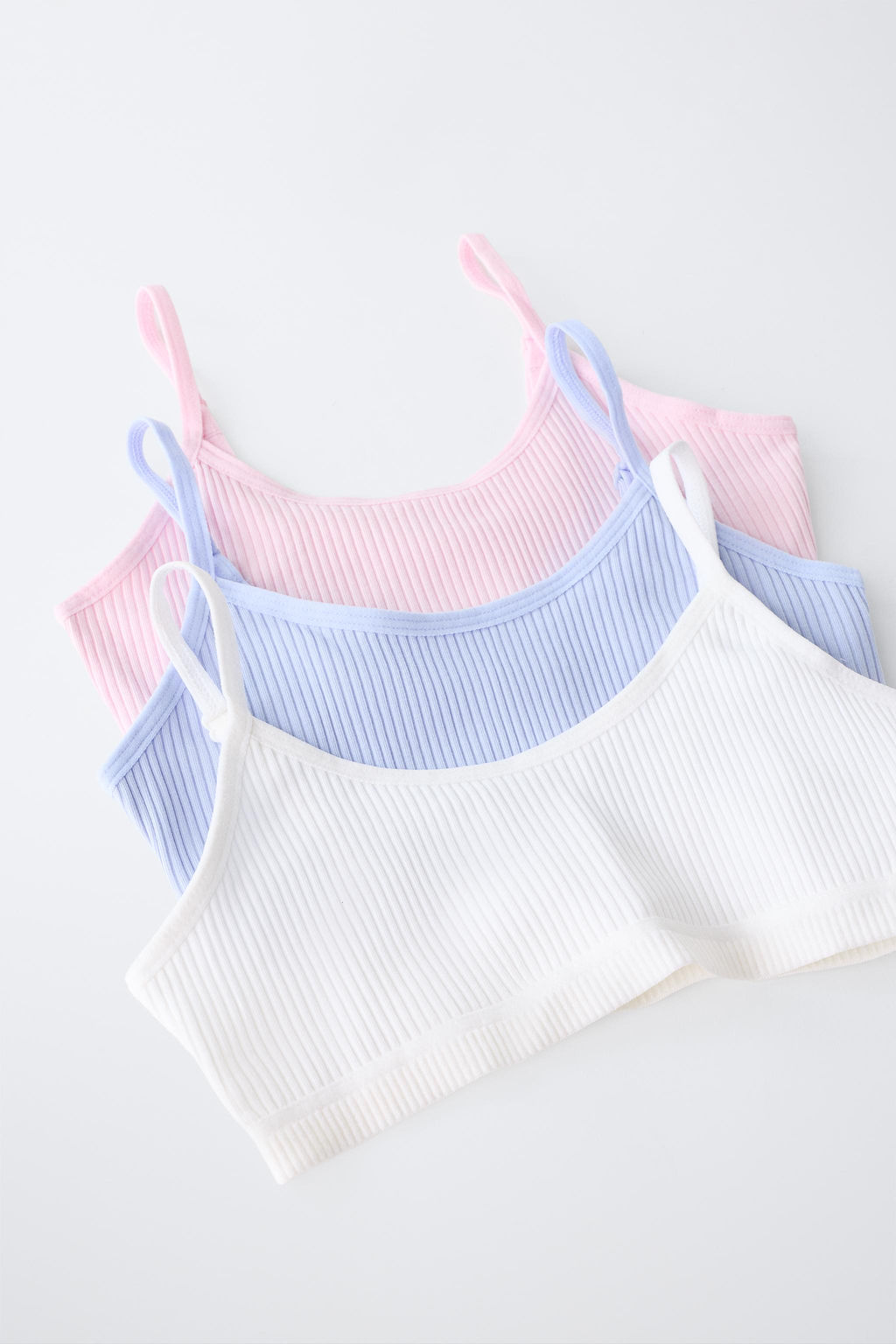 9-14 A?OS/ PACK TRES TOPS CANAL? / Multicolor - Zara фото 4