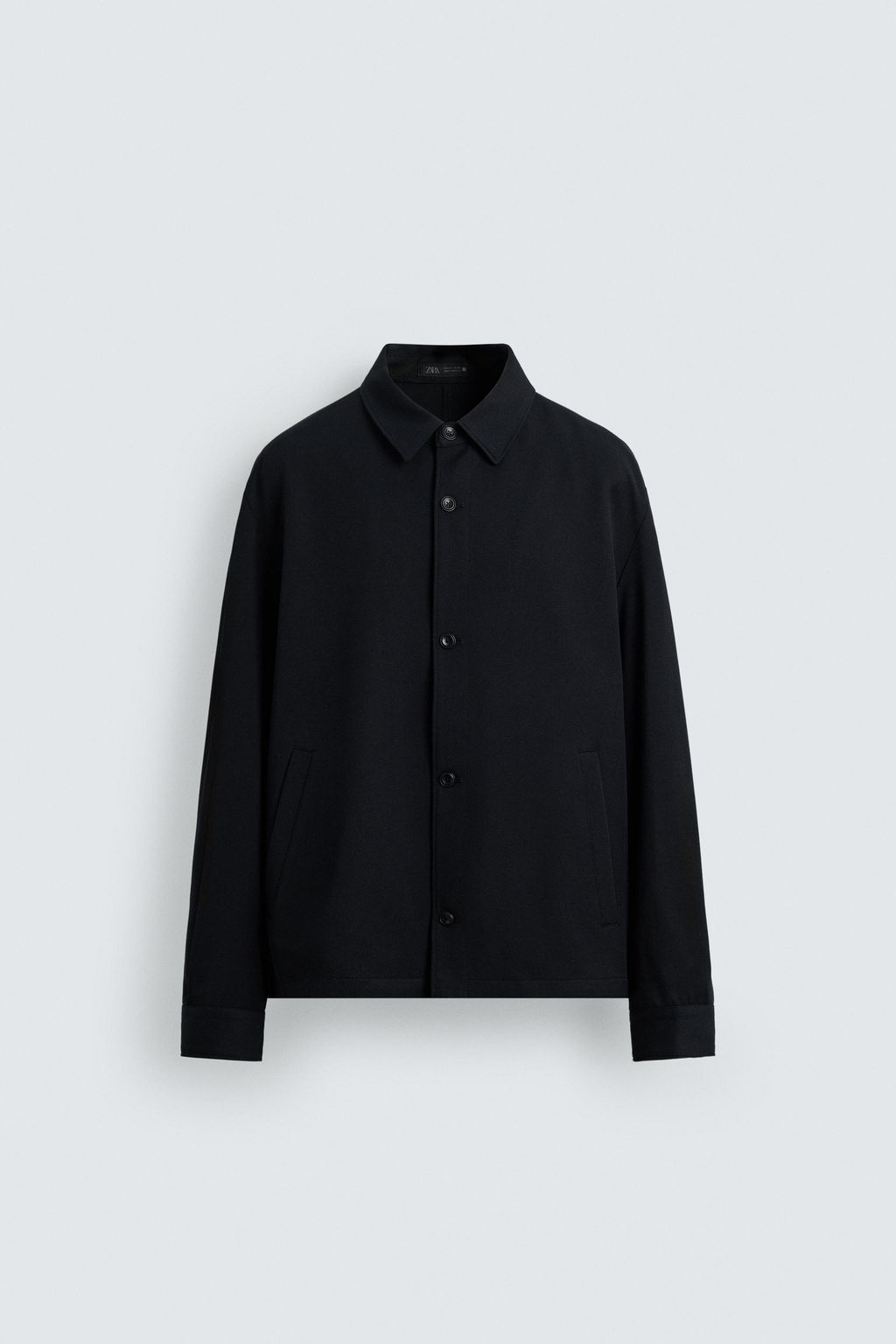 REGULAR FIT OVERSHIRT - Zara фото 7