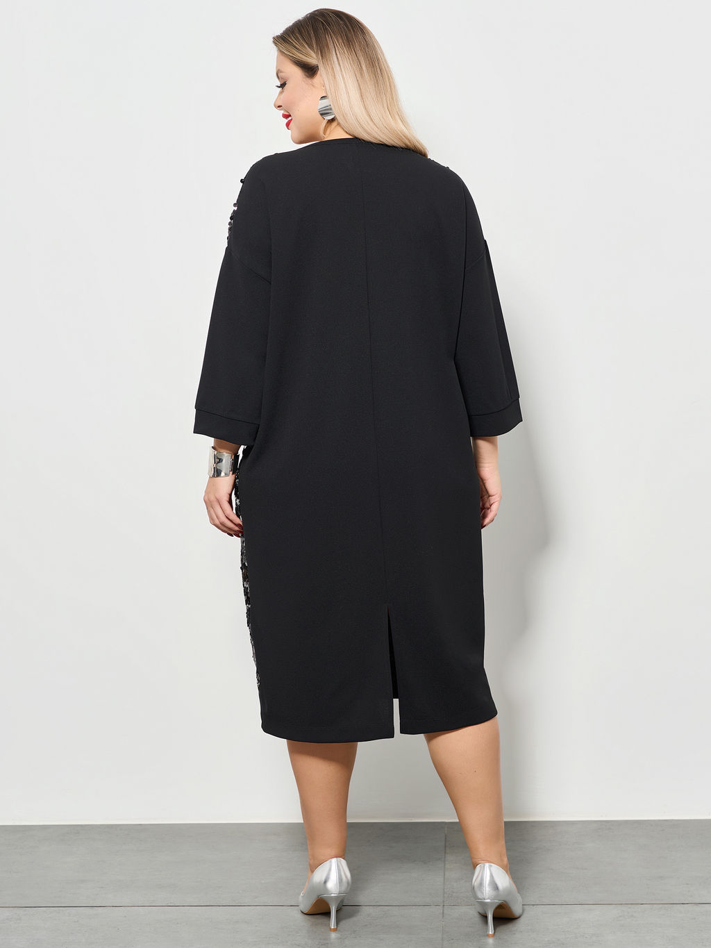 Платье 0125-8а чёрный кристалл - Aquarell фото 12