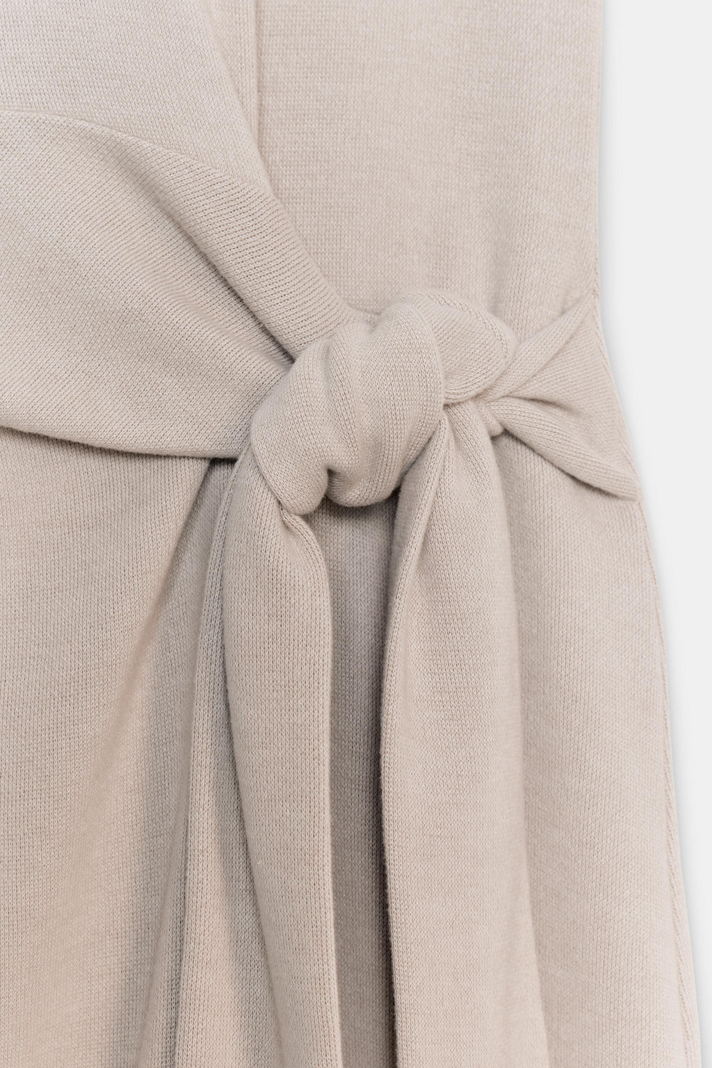 SOFT FABRIC DRESS WITH KNOT - Zara фото 9