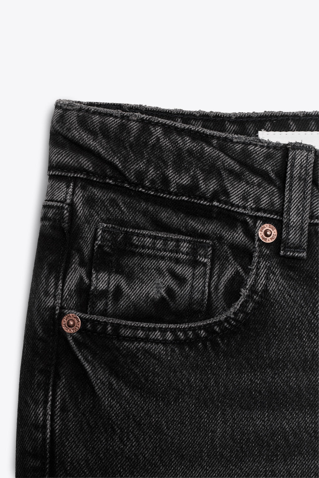 TRF LOW-RISE WIDE-LEG JEANS - Zara фото 9