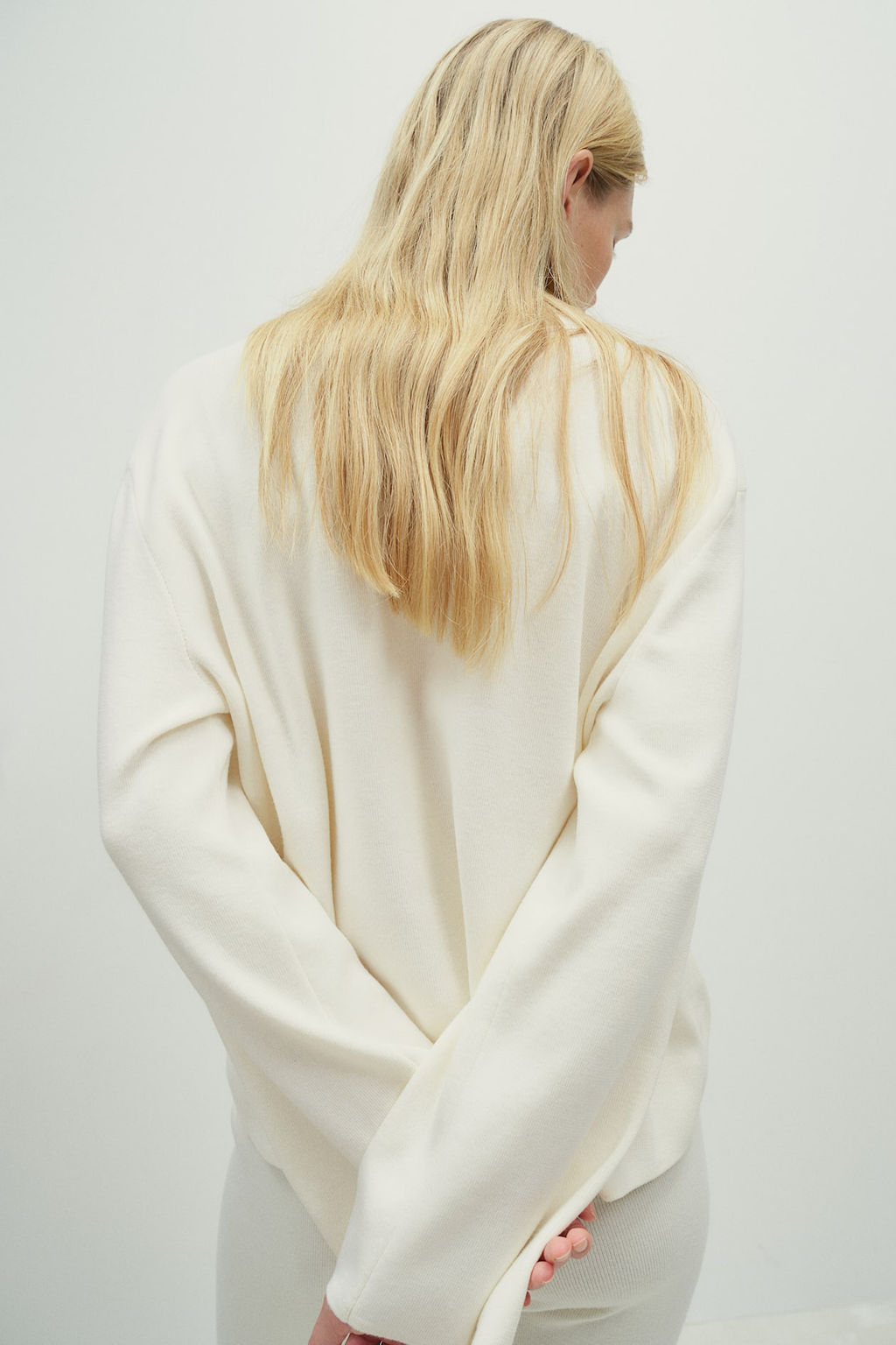 Jersey oversize con bajo redondeado - H&m фото 3