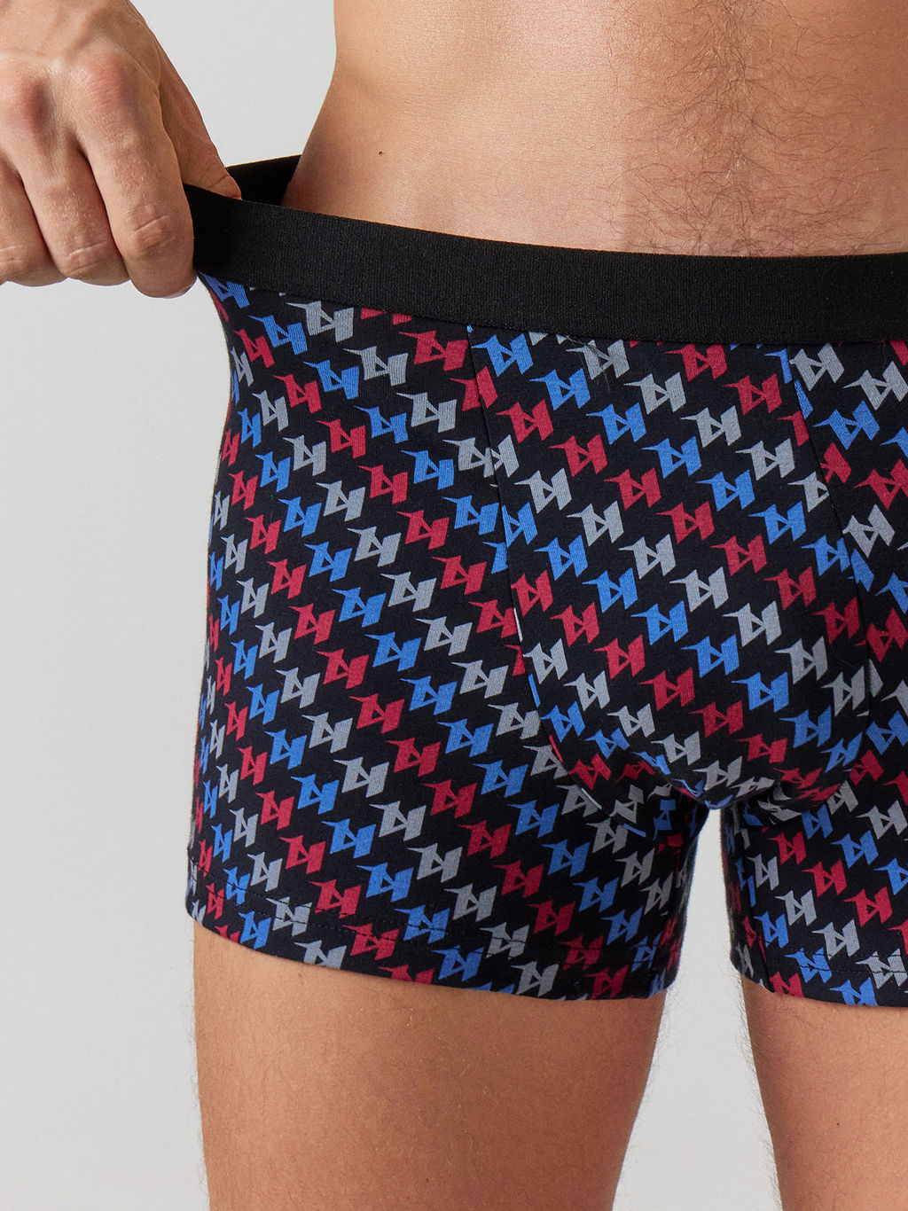 Цена за 2 штуки! Трусы боксеры мужские с принтом