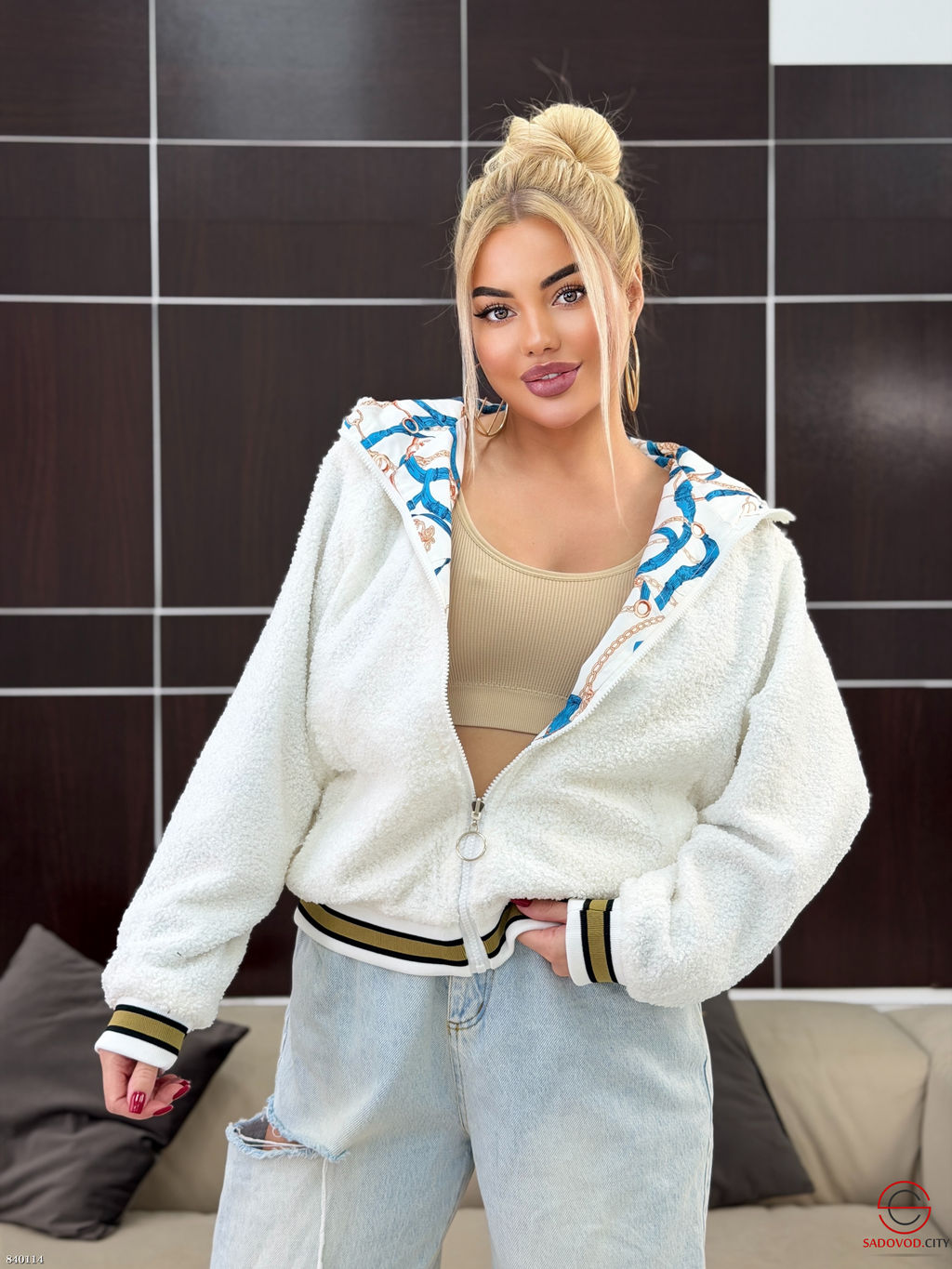 Куртка двухсторонняя женская