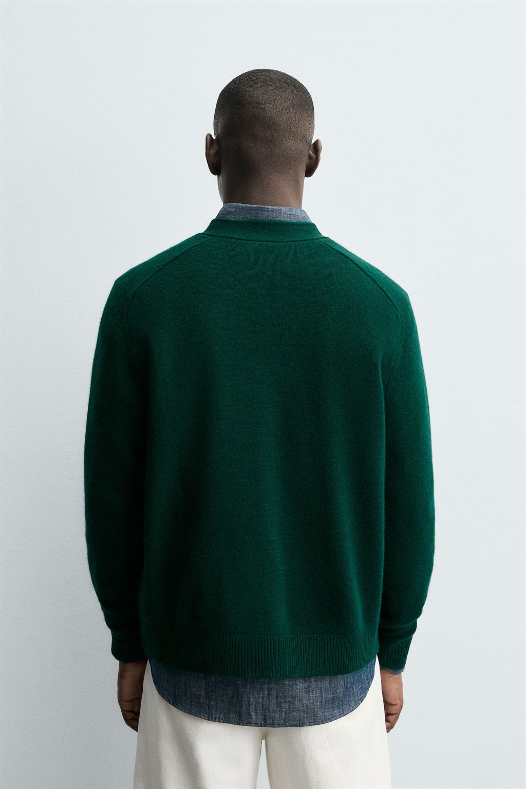 WOOL AND CASHMERE CARDIGAN - Zara фото 3