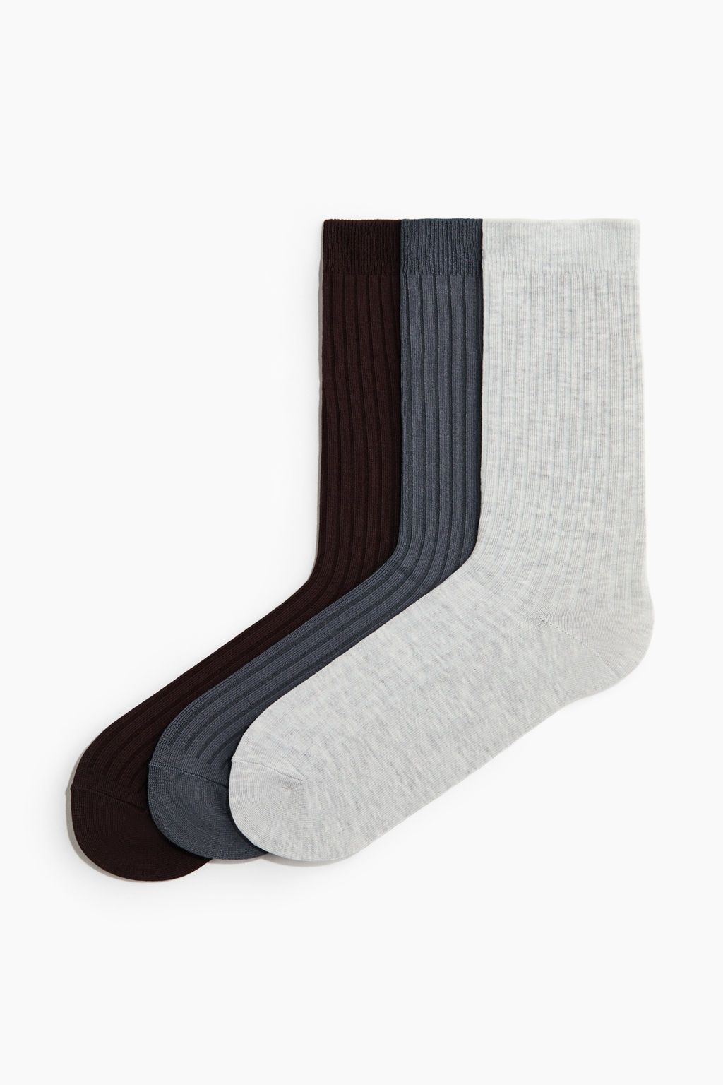 Pack de 3 calcetines en mezcla de viscosa de bamb? - H&m фото 2