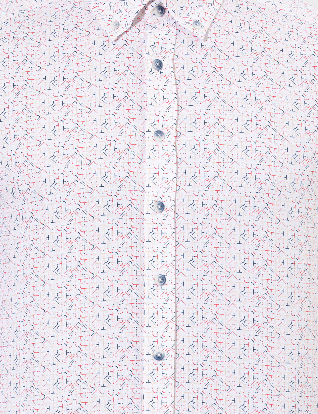 K_rm_z_ Slim Fit Uzun Kollu G_mlek