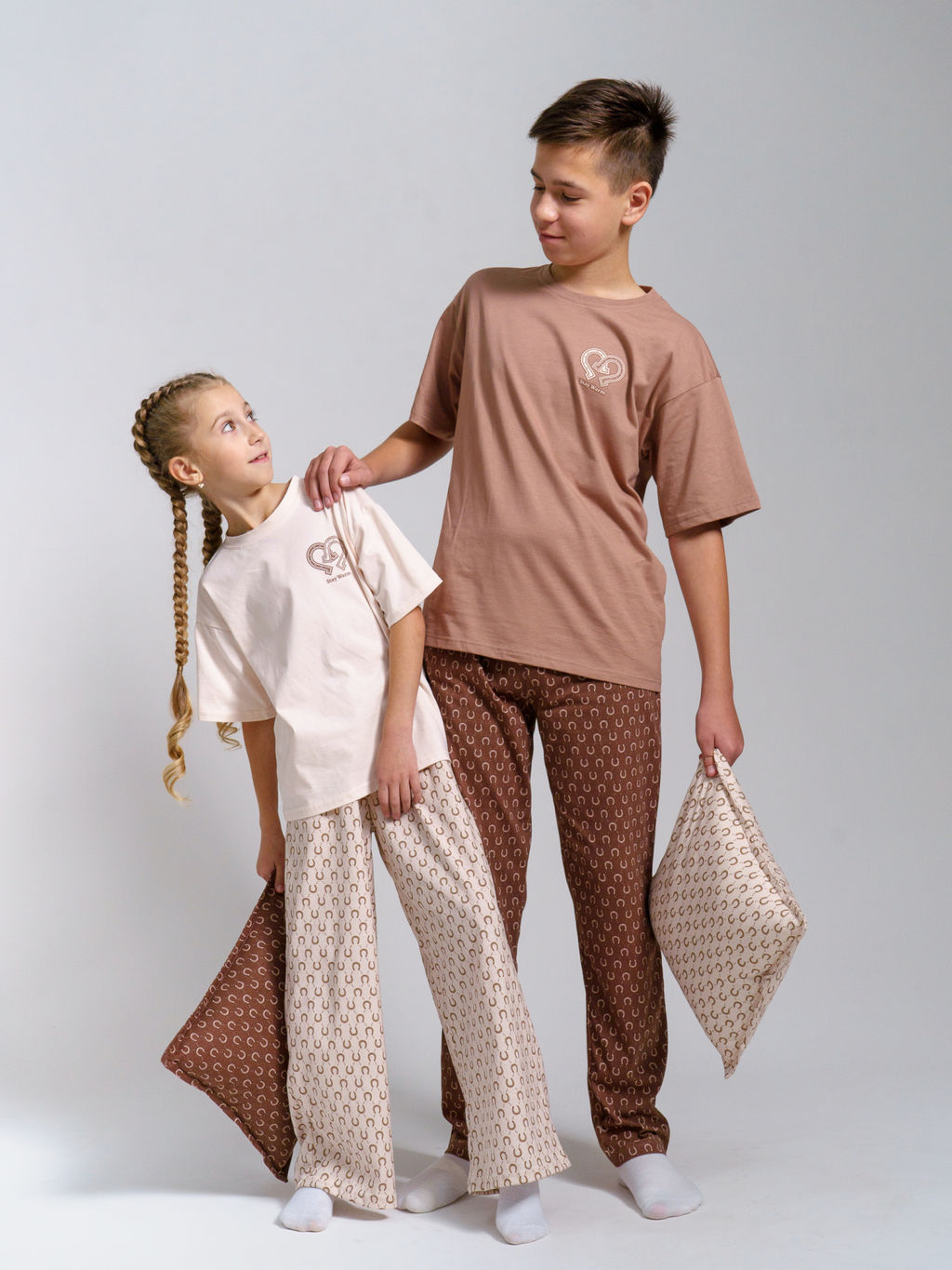 961Д Пижама детская "ПОДКОВЫ"