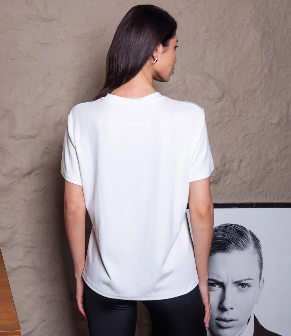 Футболка #КТ6025 (4), белый - Dommod фото 3