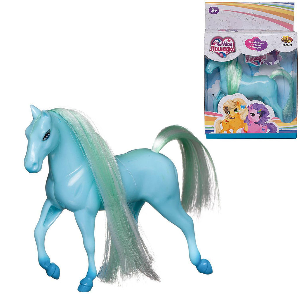 Лошадка Моя лошадка, в наборе 12 шт. - Abtoys фото 7
