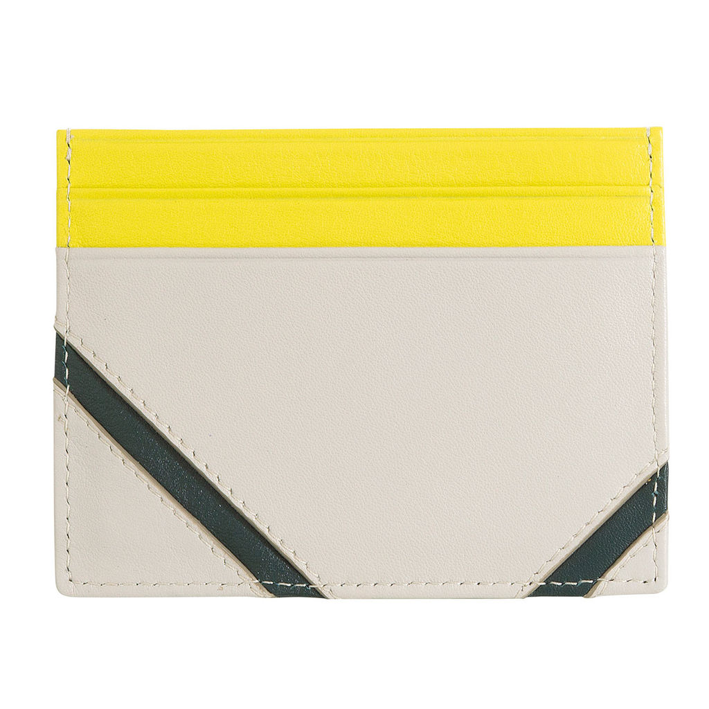 Итальянский кожаный кардхолдер DuDu серии Svalbard | жемчужный серый