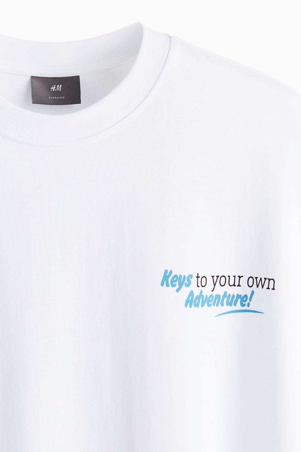 Camiseta con estampado Oversized Fit - H&m фото 6
