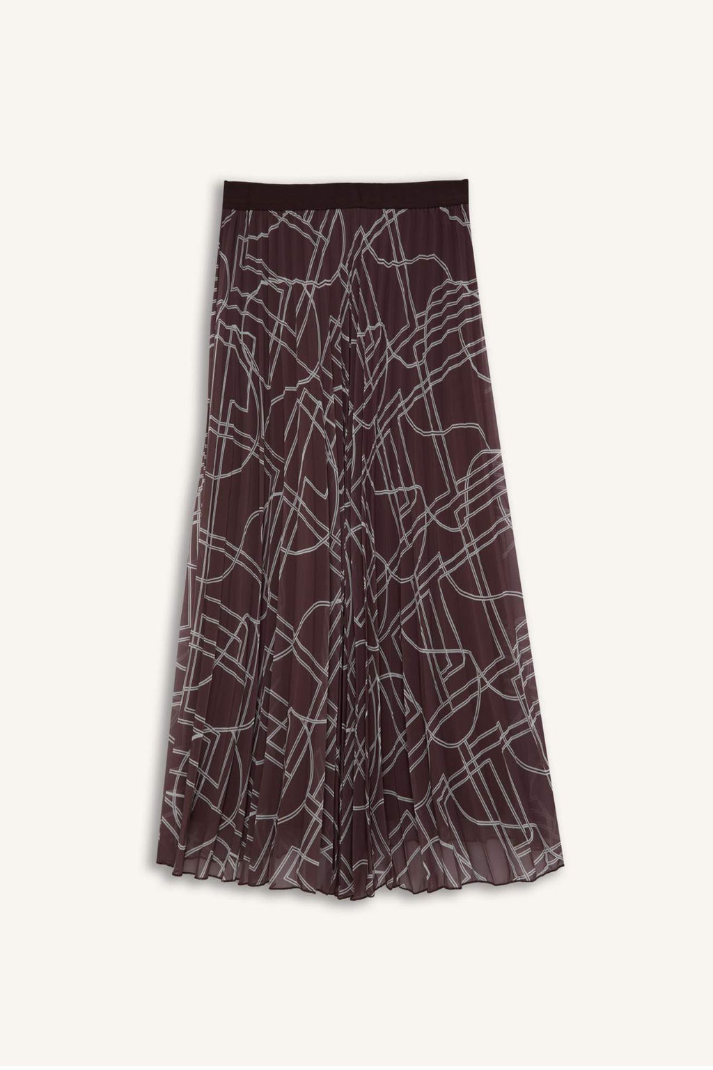 Pilise Bask?l? Sifon Maxi Etek - Defacto фото 6