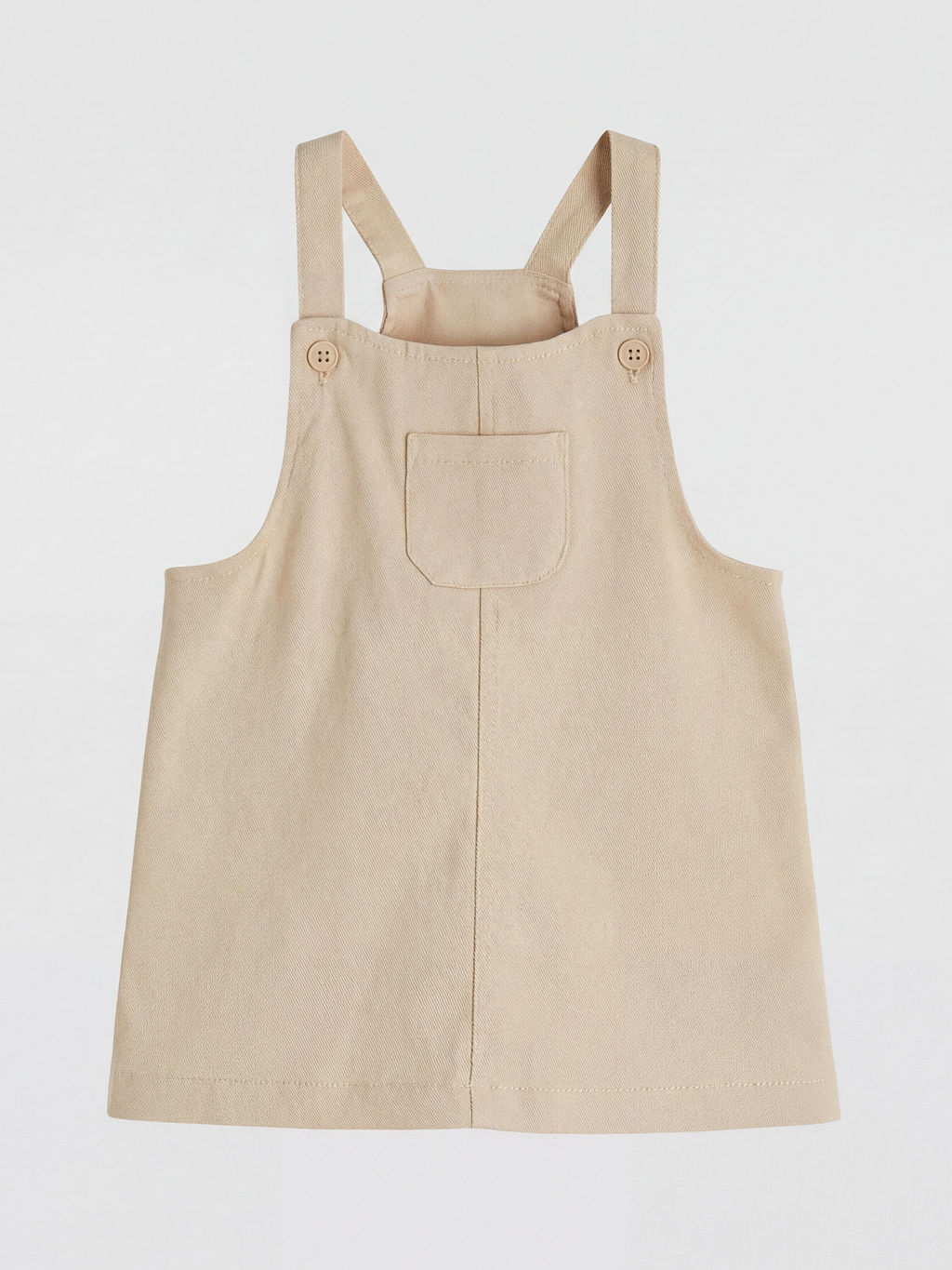 Bebe Yaka Desenli K?z Bebek Gabardin Elbise