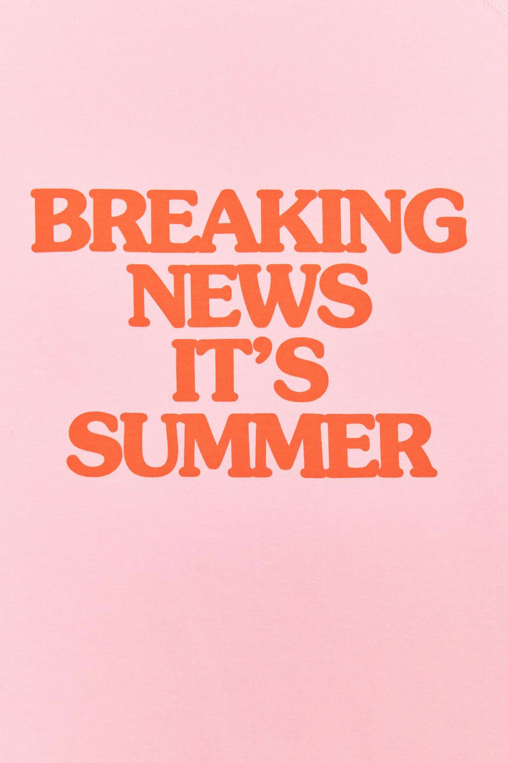 T-SHIRT WITH SLOGAN - Zara фото 7