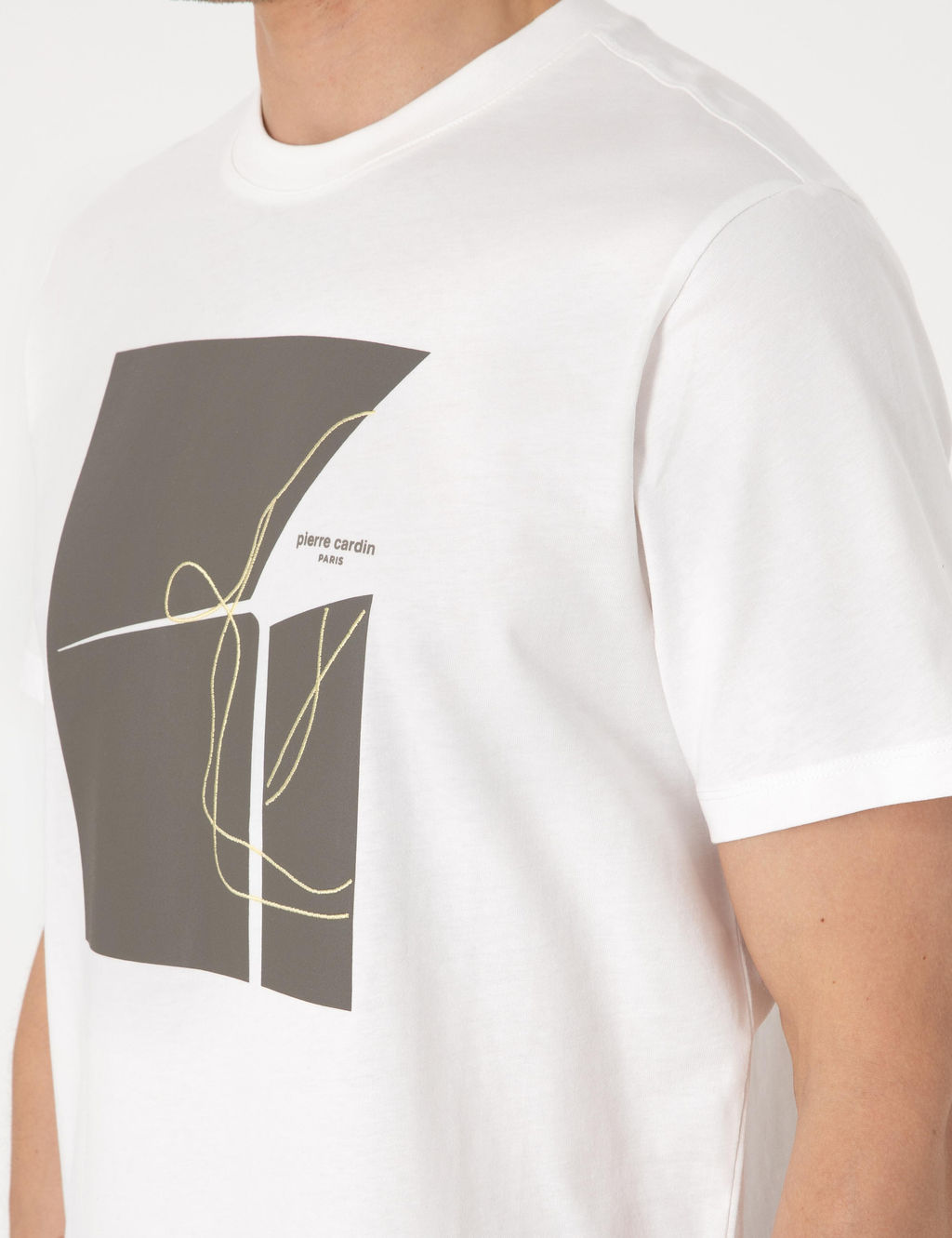 Ekru Regular Fit Ti__rt - Pierre cardin фото 7