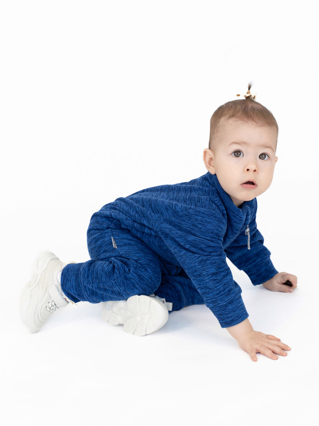 Комбинезон детский флисовый василек