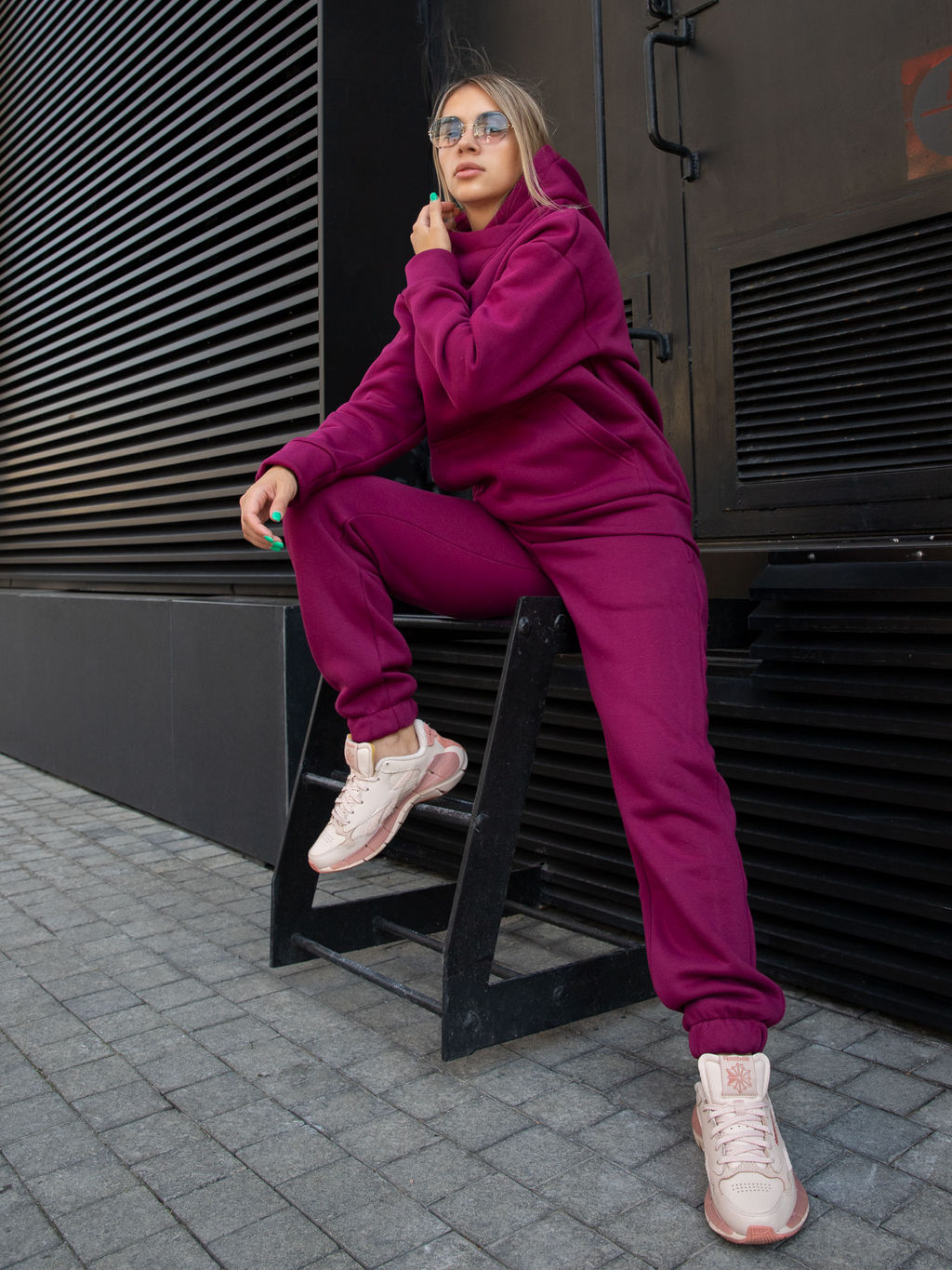 Женский Спортивный костюм БД040 сиреневый от Спортсоло - Sportsolo фото 18