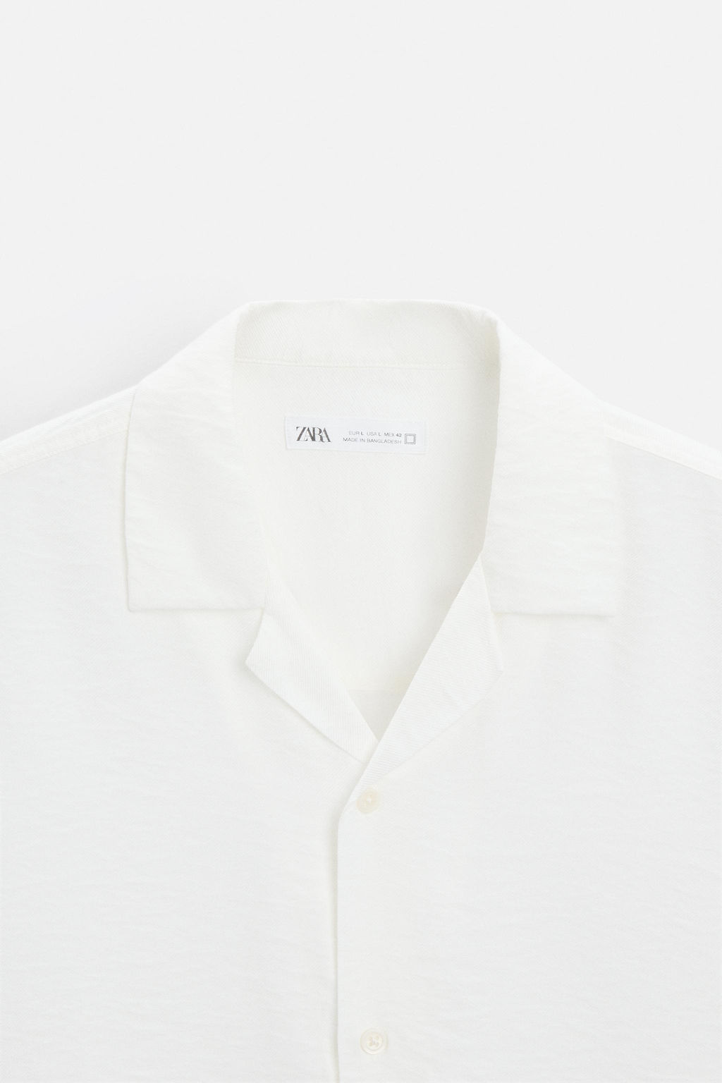 RELAXED FIT FLOWING SHIRT - Zara фото 9
