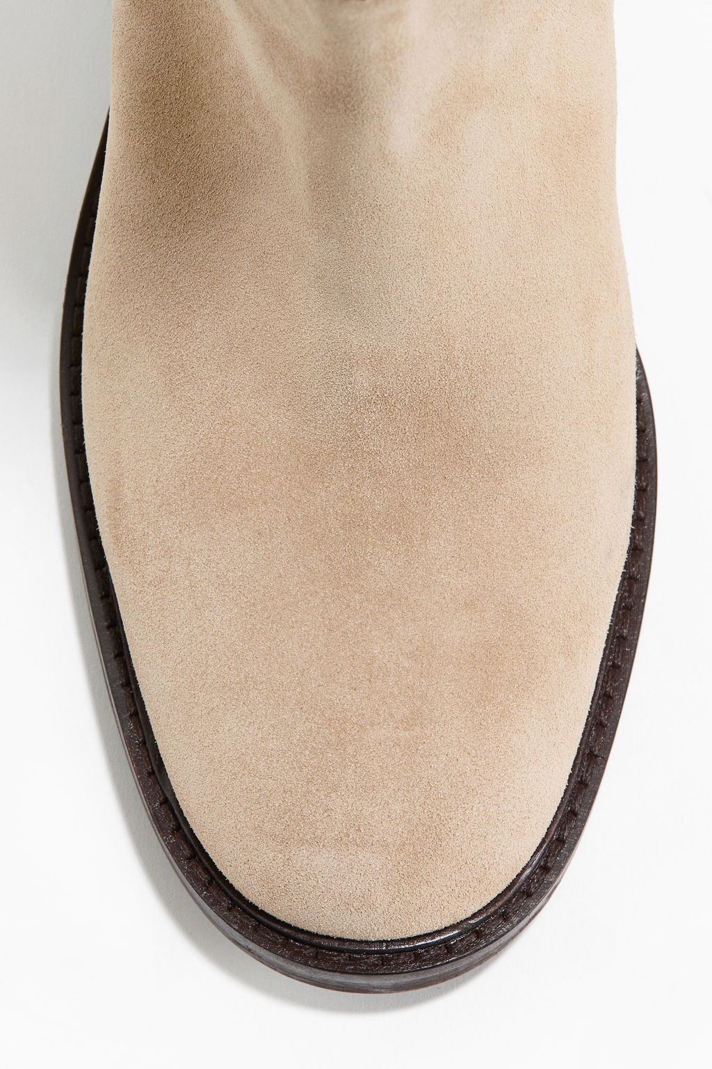 Botas a la rodilla en serraje afelpado - H&m фото 4