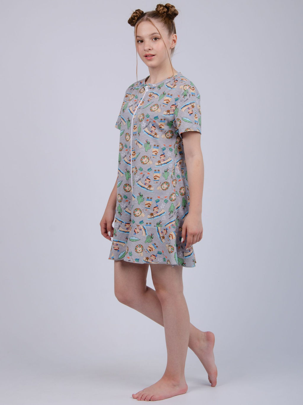 Халат "ХД-9" индейцы, трикотаж