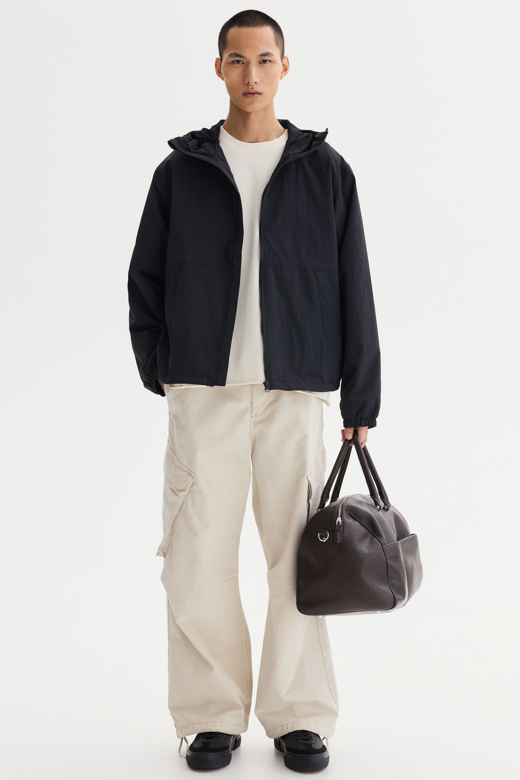 Chaqueta cortavientos de nailon repelente al agua - H&m фото 8