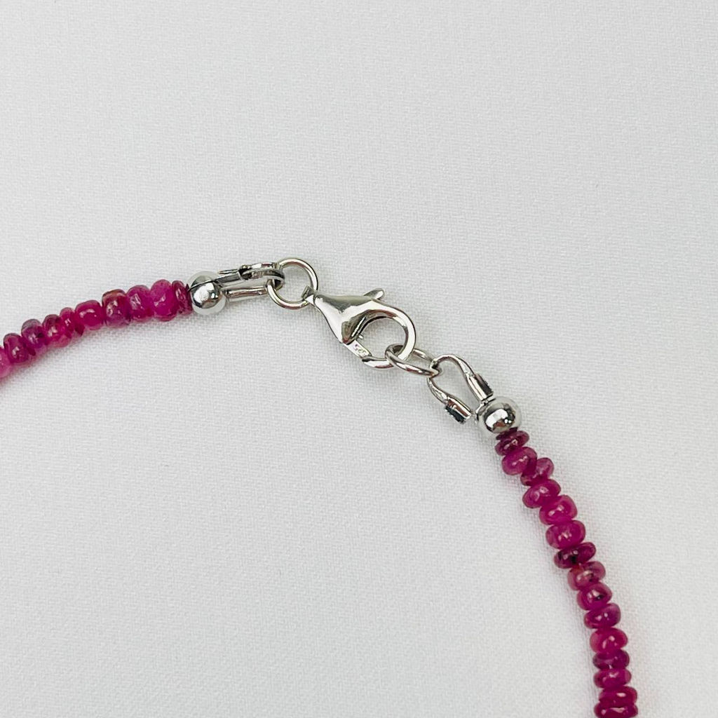 Браслет из Рубина 16,5 см +