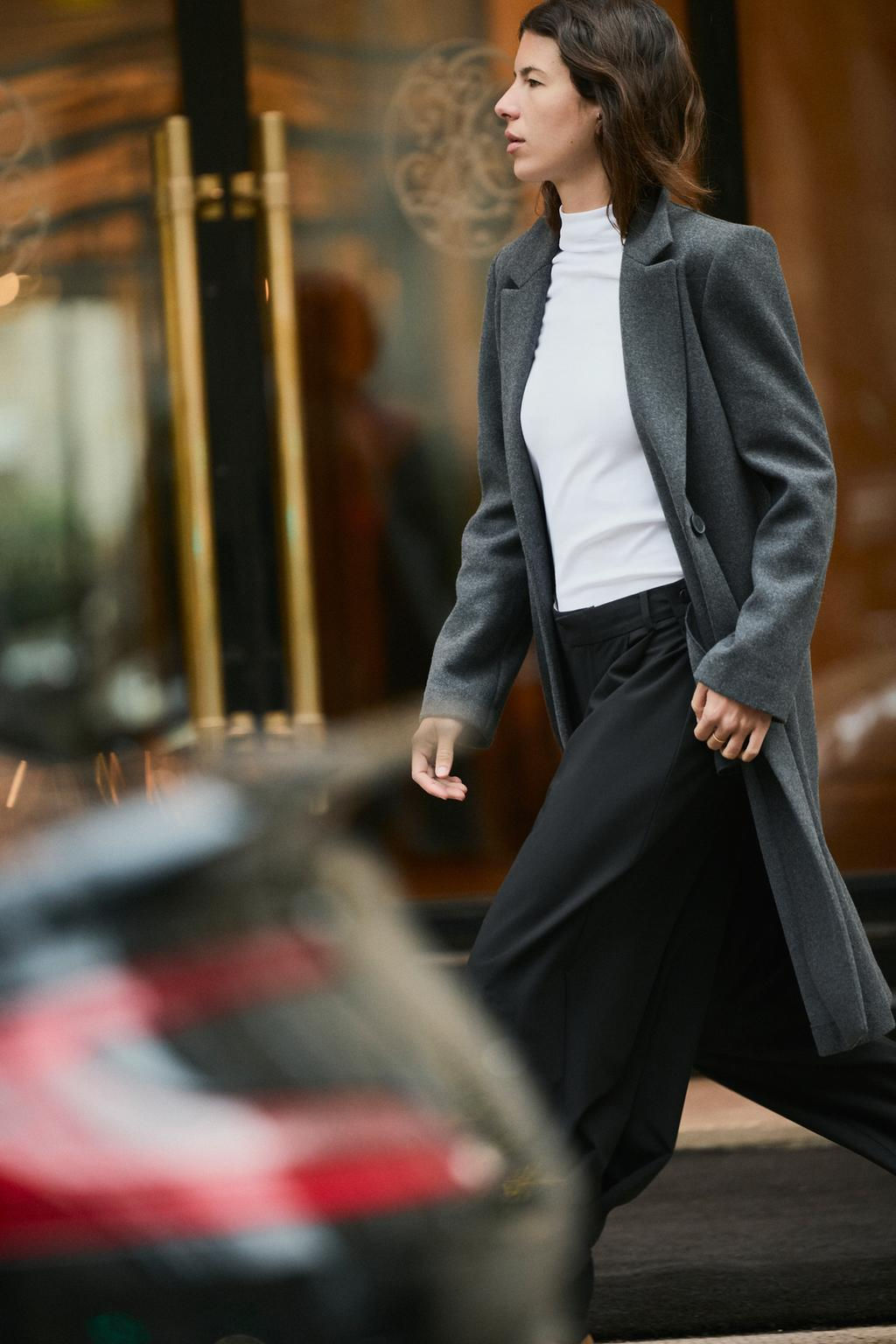 SOFT BUTTON COAT - Zara фото 25