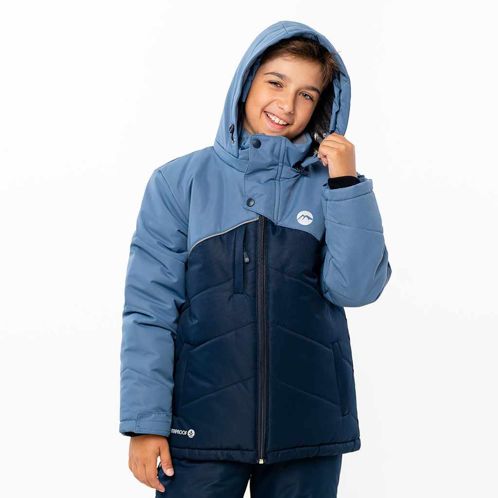 RODOS Утеплённый костюм для мальчика зима М-228д Синий/Васильковый  фото 95