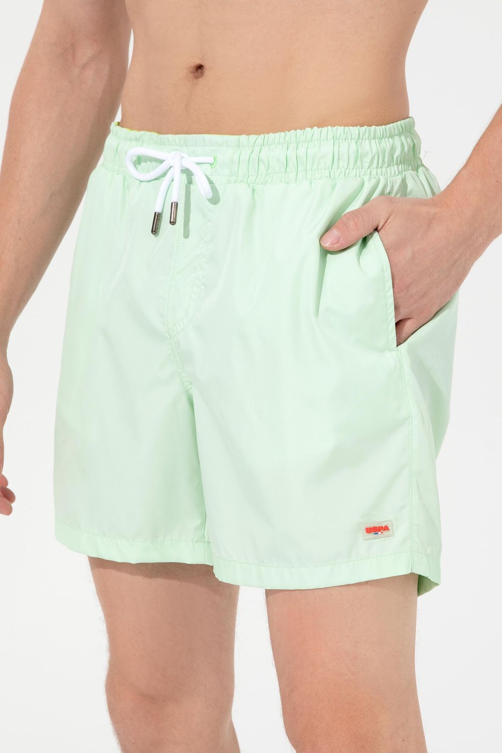 U. S. Polo Assn Мужские мятные шорты для плавания - U.s. polo assn фото 2