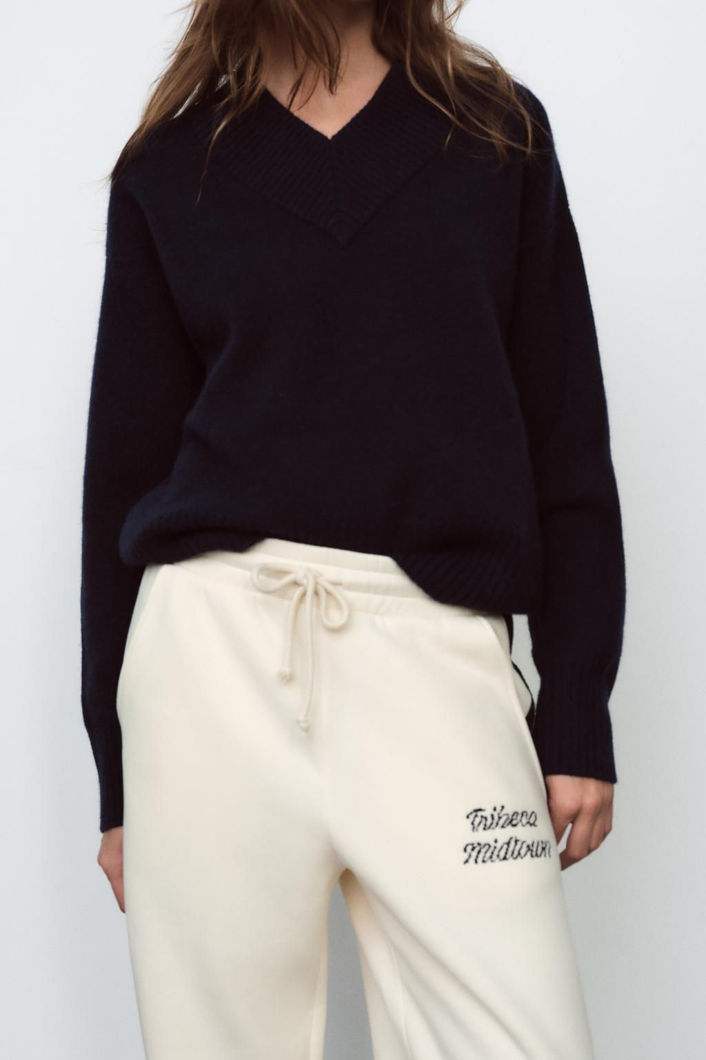 JOGGING TROUSERS WITH SLOGAN - Zara фото 2