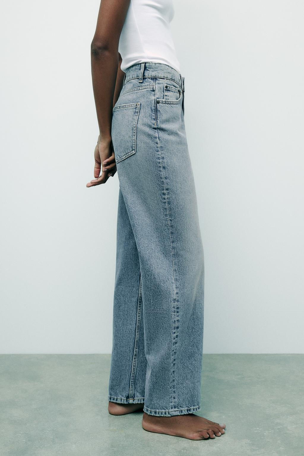 TRF MOM FIT HIGH-WAIST JEANS - Zara фото 25