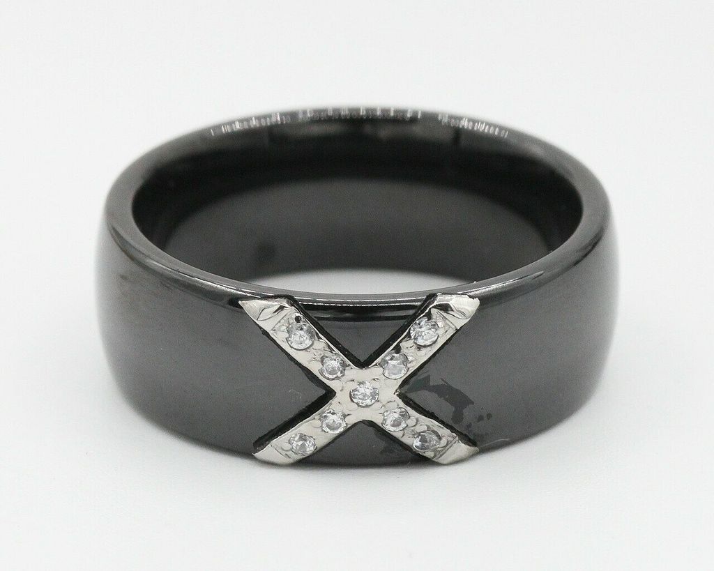 Кольцо с керамикой