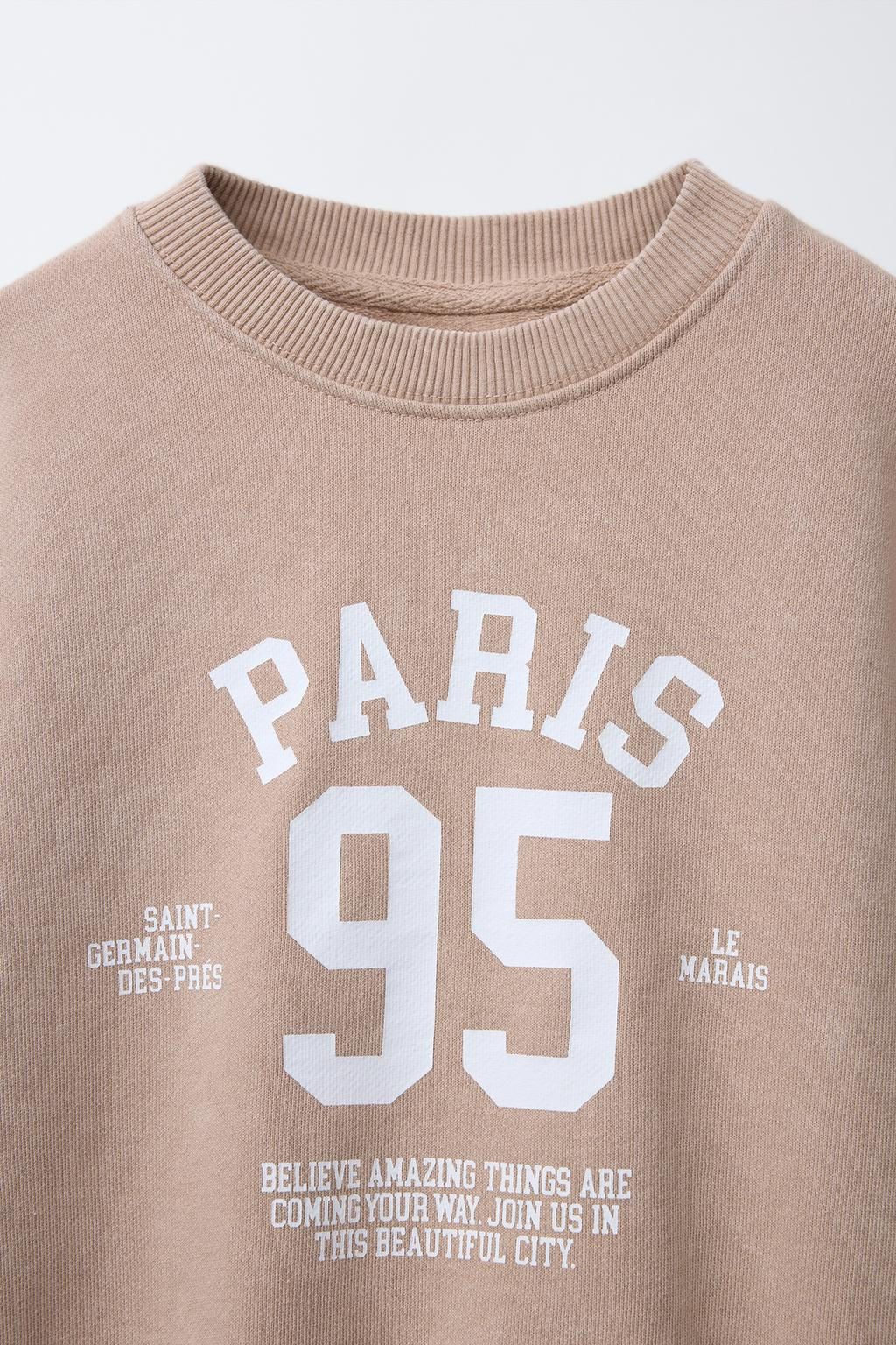 FADED SLOGAN SWEATSHIRT - Zara фото 7