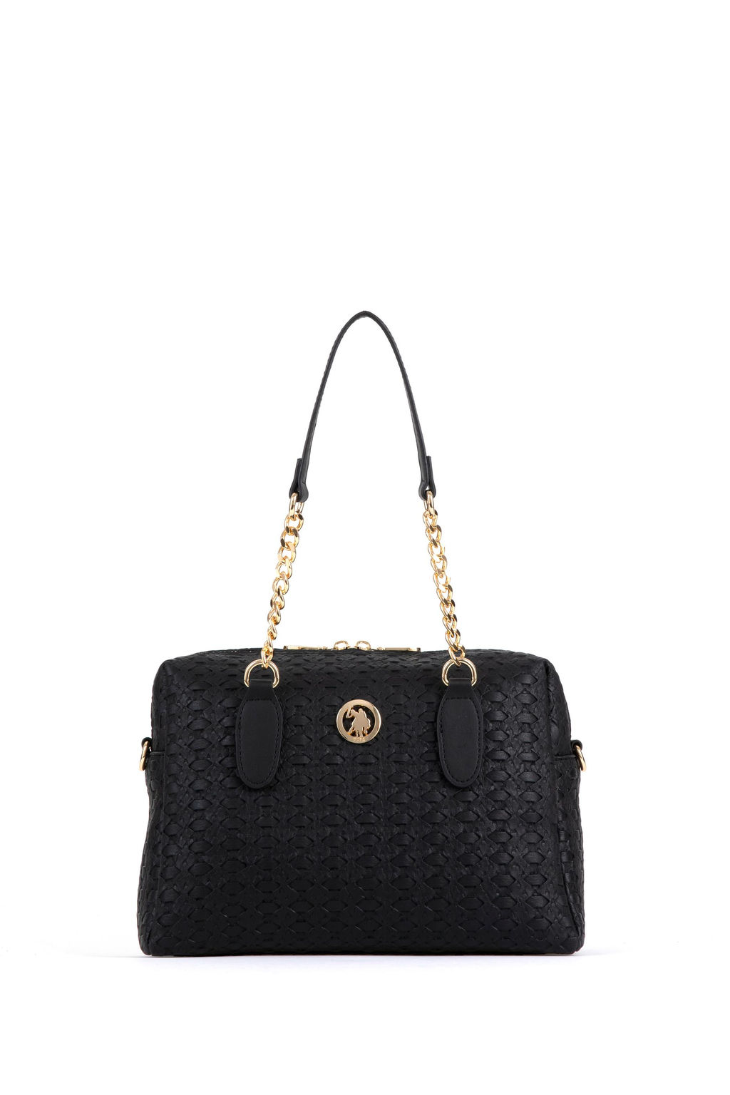 Женская черная сумка через плечо - U.s. polo assn фото 3