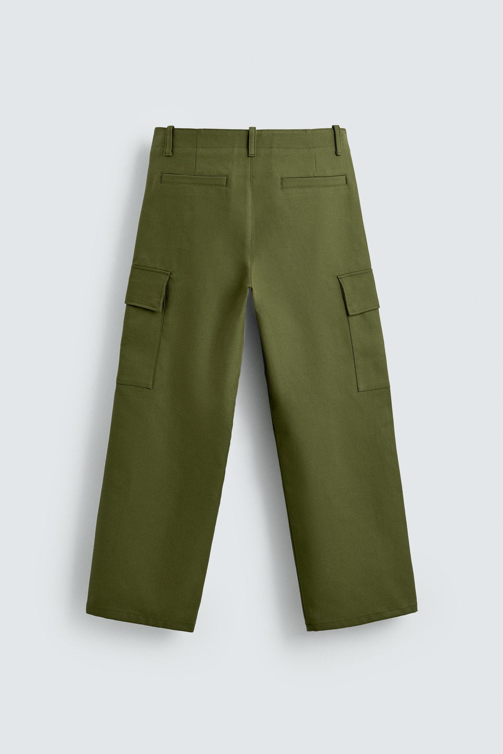 RELAXED FIT CARGO TROUSERS - Zara фото 9