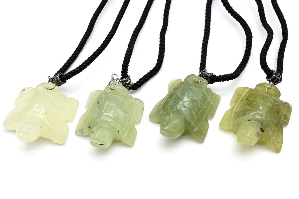 Подвеска из нефрита Слоник на шнурке 48-62см - Радуга камня фото 12