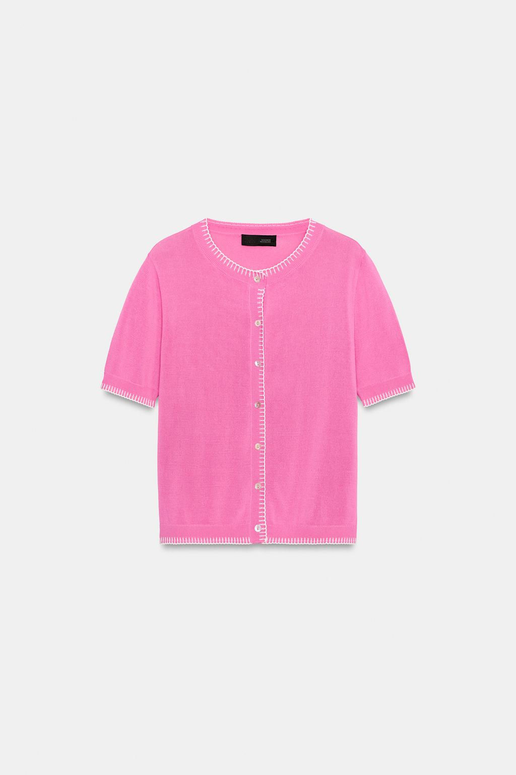 SHORT SLEEVE CARDIGAN - Zara фото 5