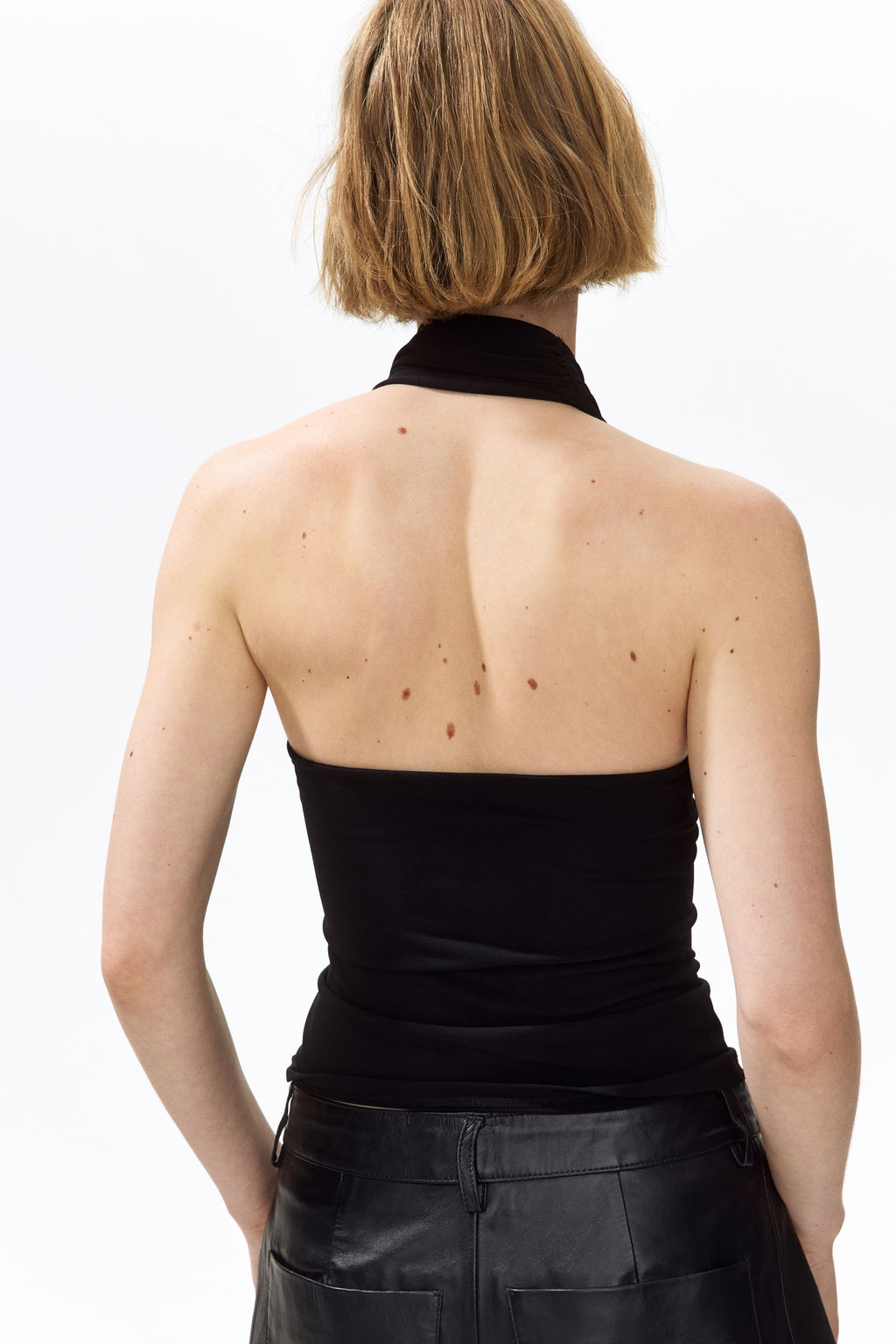 Top halter con detalle met?lico - H&m фото 5
