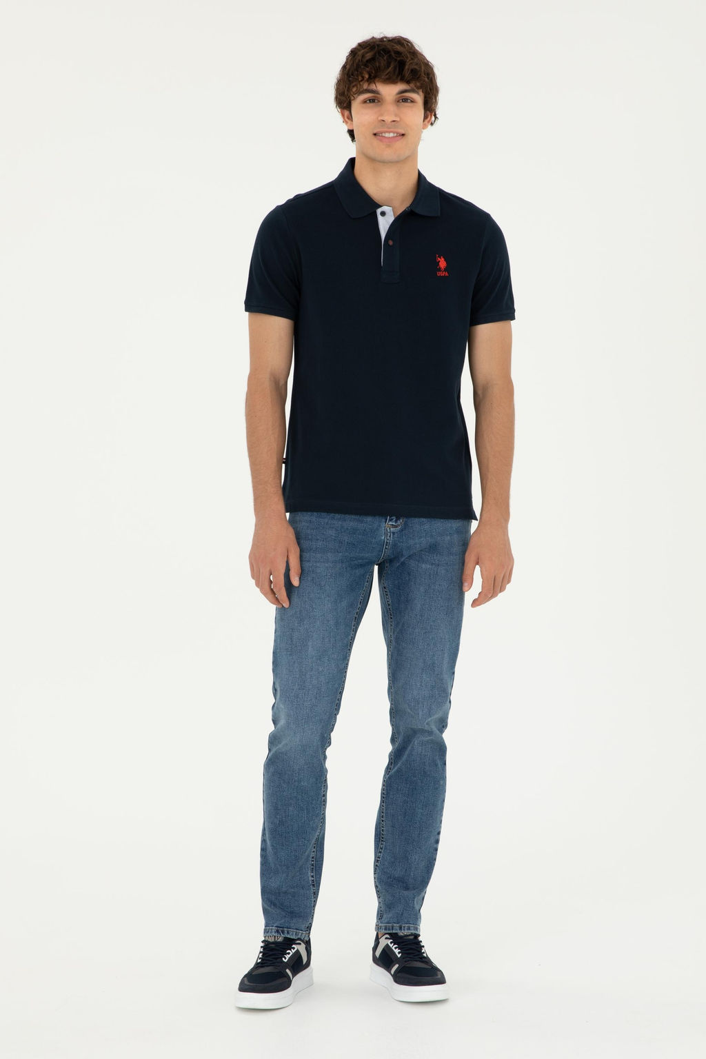 Mens Dark Navy Basic T -Frish Surprise Discount в корзине - U.s. polo assn фото 4