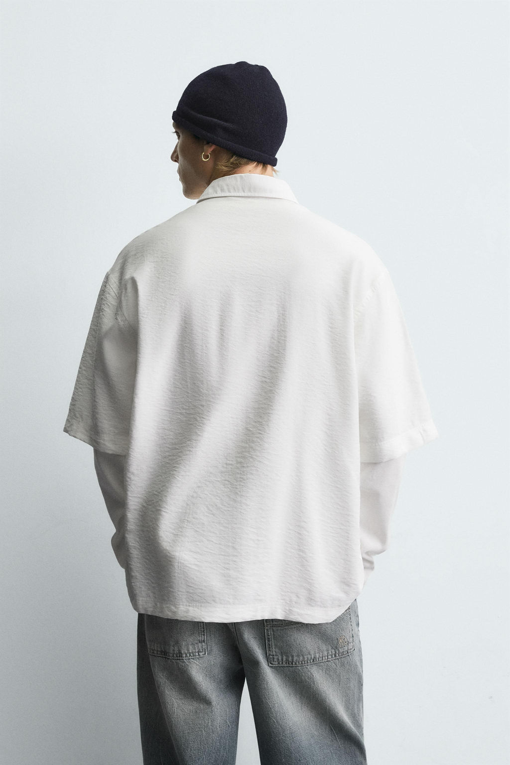 EMBROIDERED FLOWING SHIRT - Zara фото 3