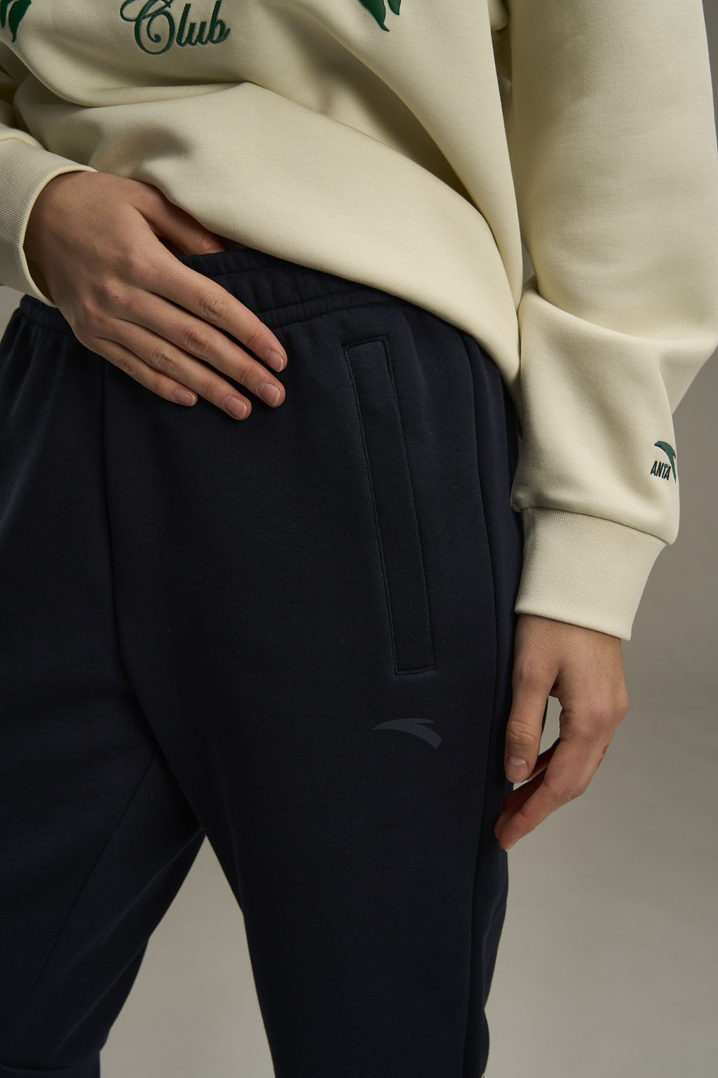 Брюки трикотажные Темно-синий