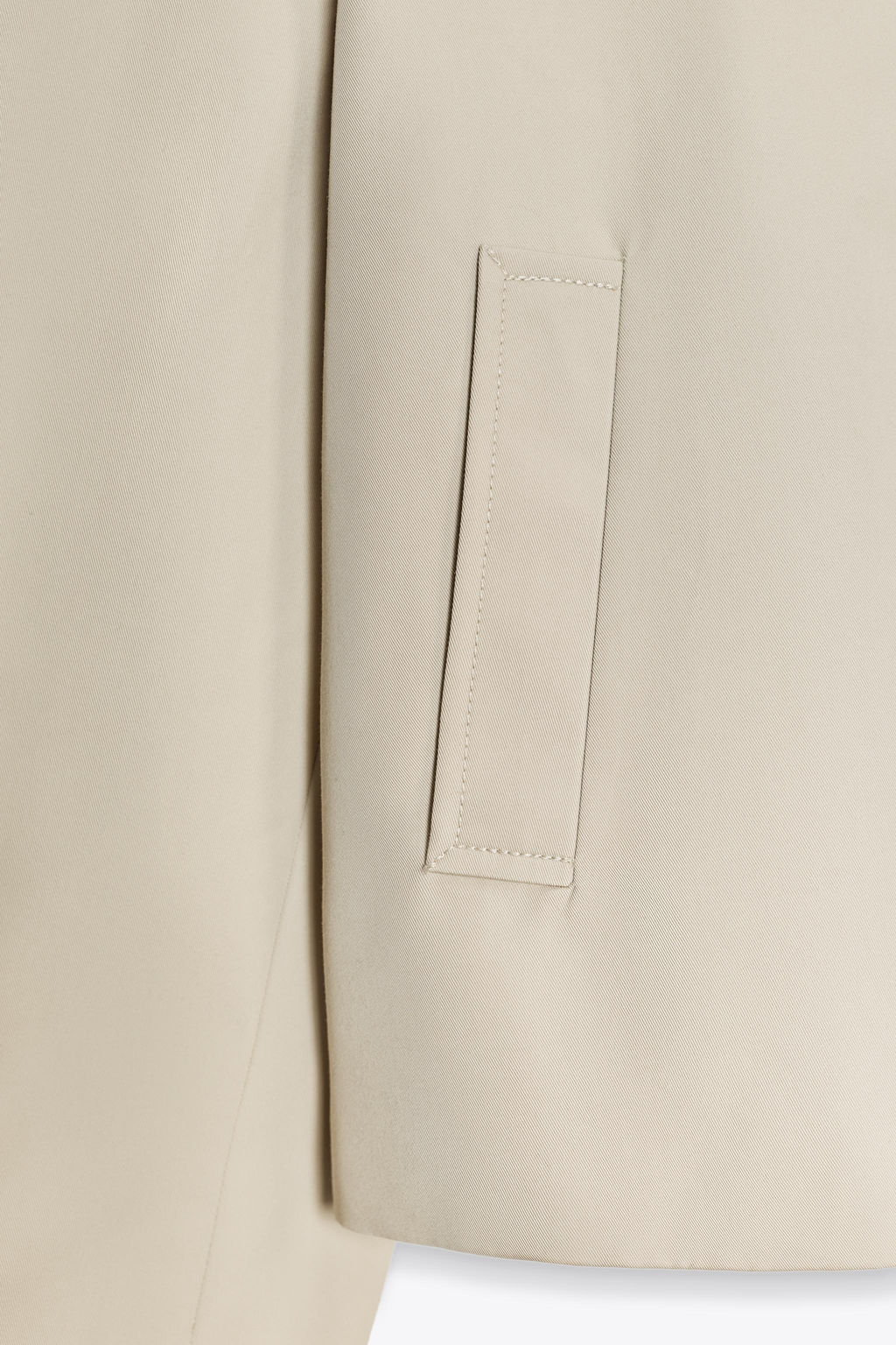 WATER-REPELLENT SHORT TRENCH COAT ZW COLLECTION - Zara фото 9