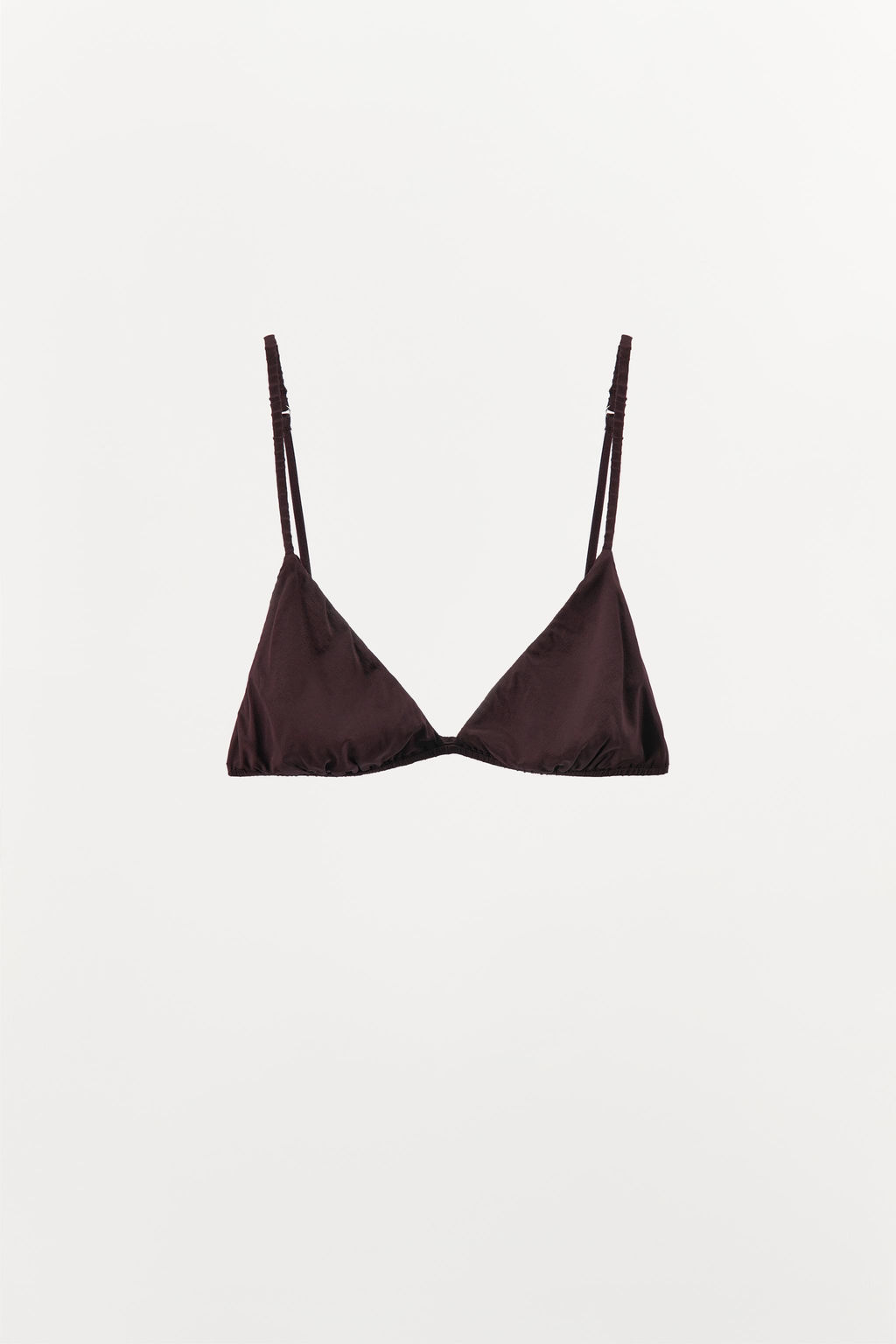 LIMITED EDITION SILK TRIANGLE BRALETTE