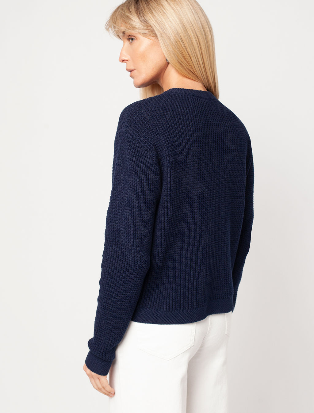 VILATTE / Жакет фактурной вязки из хлопка в стиле Шанель  фото 11