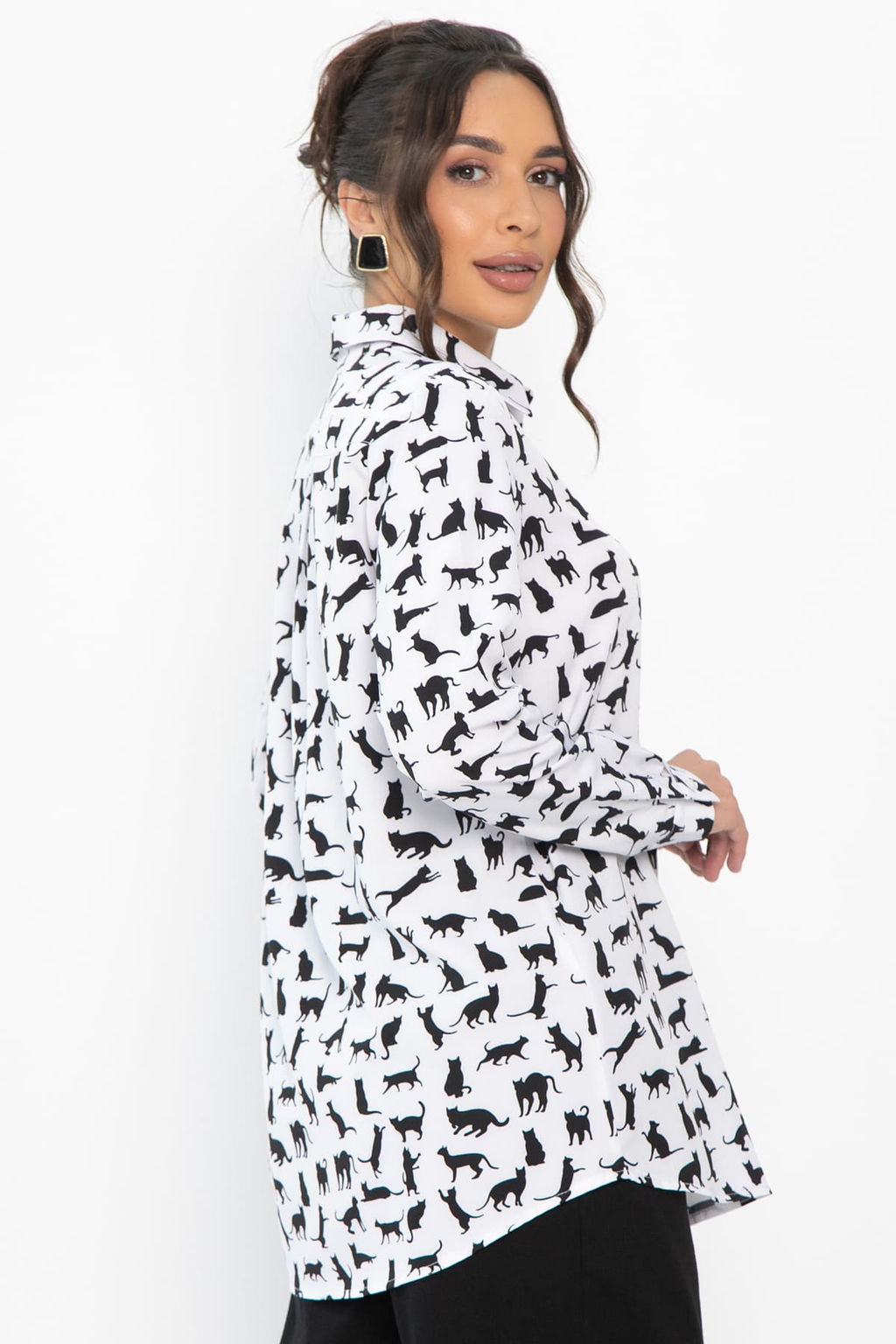 Рубашка Надель  (белая/собаки) Б13843-16М - Lt collection фото 19